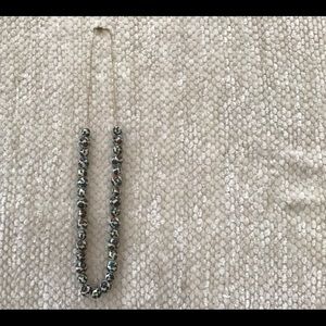 14K gold 20 inch chain with an “ add a bead” box clasp, and 33 cloisonné beads.